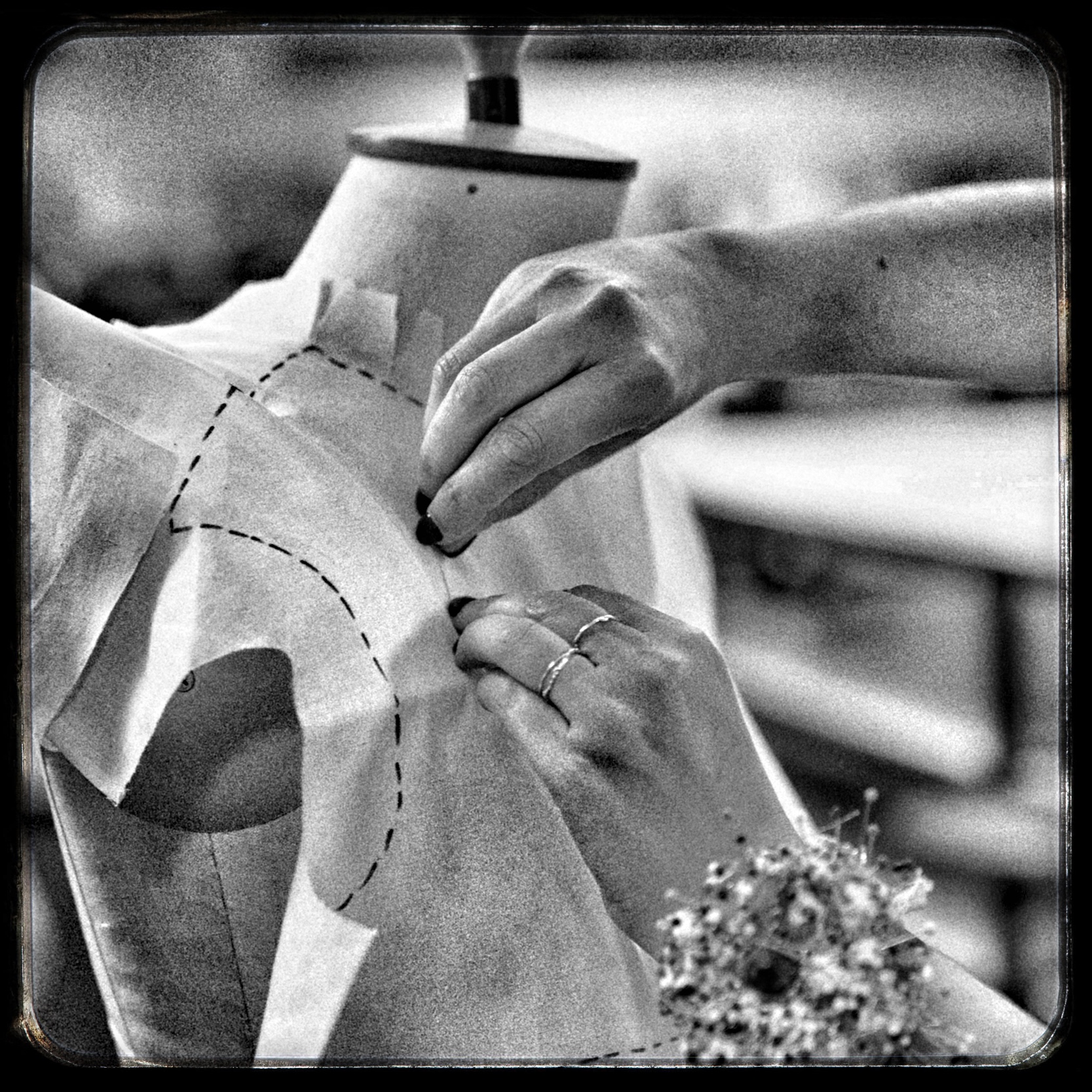 Sculpting fabric Gimara
